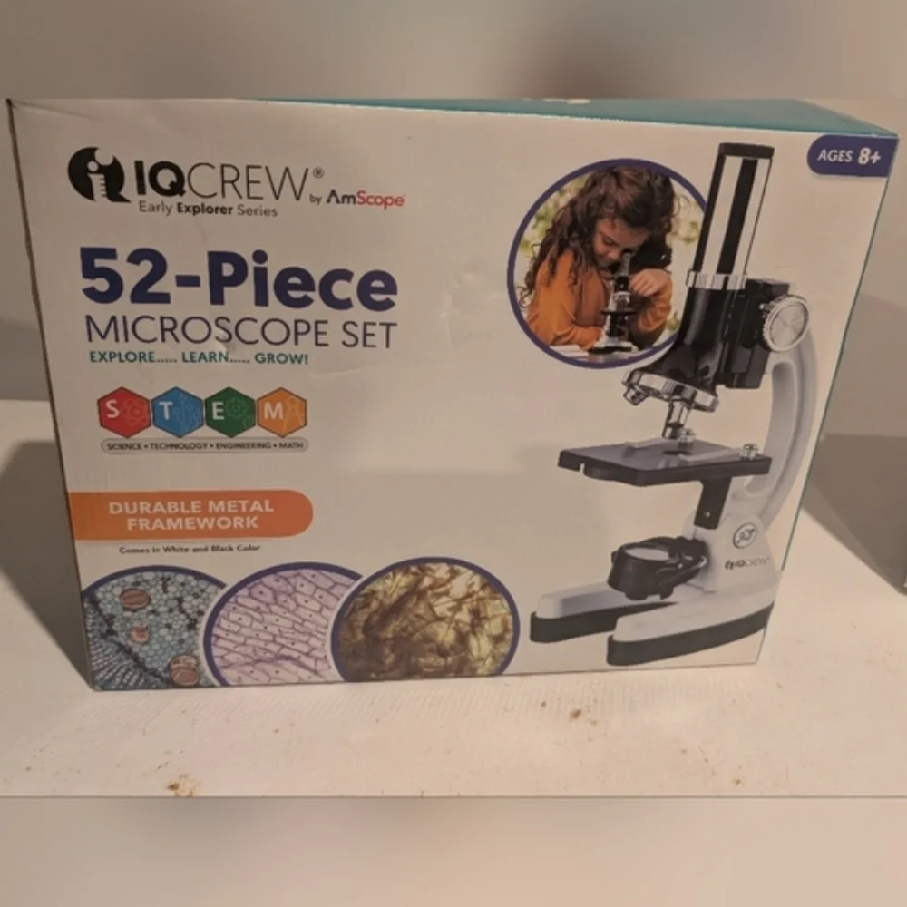 IQCREW 52-Piece Microscope Set - Picture 1 of 2